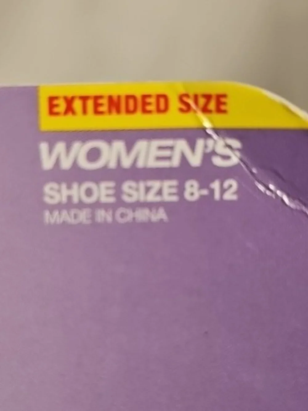 Hanes Extended Size Women's Shoe Size 8-12 Black Crew Cool-Dri Socks 3 Pairs New